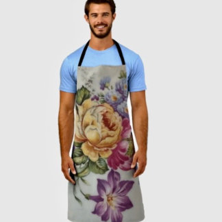 Floral Fantasy Apron