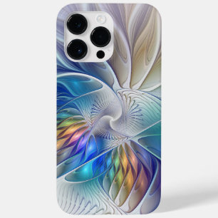 Floral Fantasy, Colourful Abstract Fractal Flower Case-Mate iPhone 14 Pro Max Case