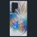 Floral Fantasy, Colourful Abstract Fractal Flower Samsung Galaxy Case<br><div class="desc">Abstract and psychedelic flower.
Unique design for your Samsung Galaxy S22 Ultra case and more.</div>