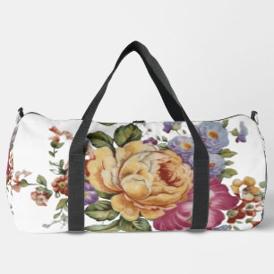 Floral Fantasy  Duffle Bag