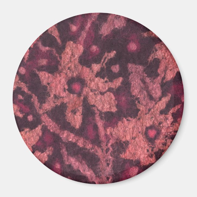 Floral fantasy magnet (Front)