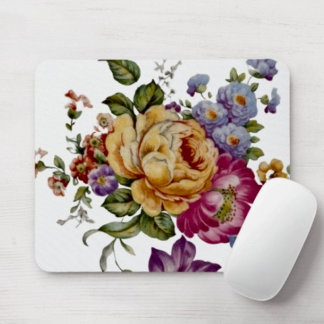 Floral Fantasy Mouse Pad