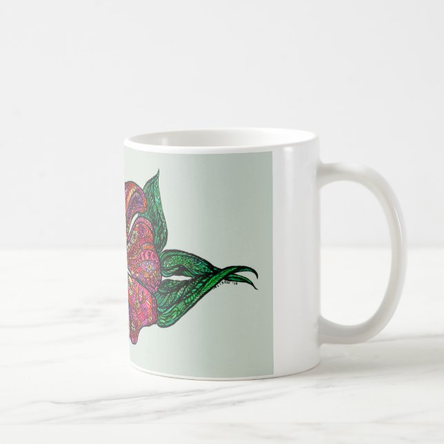 Floral Fantasy mug (Right)