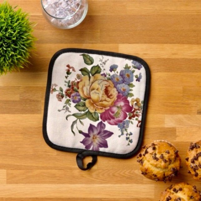 Floral Fantasy  Pot Holder (Creator Uploaded)