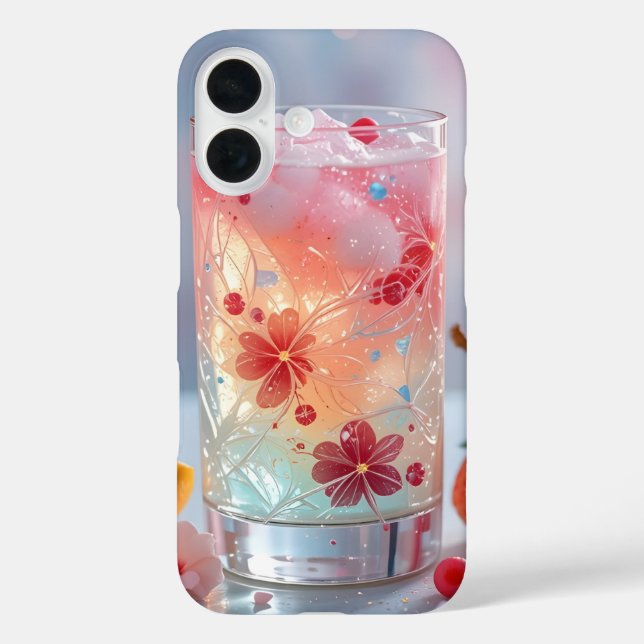 Floral Fantasy Refreshment Case-Mate iPhone Case (Back)
