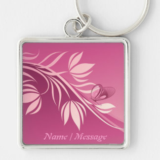 Floral Fashion 2 Keychain