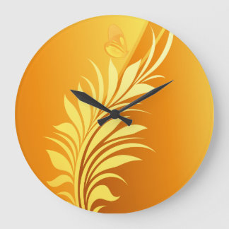 Floral Fashion 3 Wall Clock