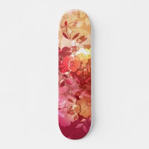 Floral Fashion 6 Skateboard