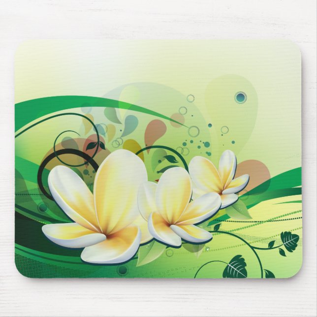 Floral Fashion 8 Mousepad (Front)