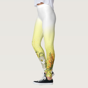Floral Fashion 9 Option Leggings