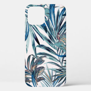 Floral fashion tropical vintage pattern with palm  iPhone 12 case