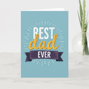 Floral Fathers Day Tribute Card