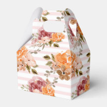 Floral Favour Box Autumn Harvest Favours