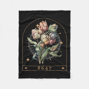 Floral Feminist 8647 Anti-trump Human Rights Funny Fleece Blanket