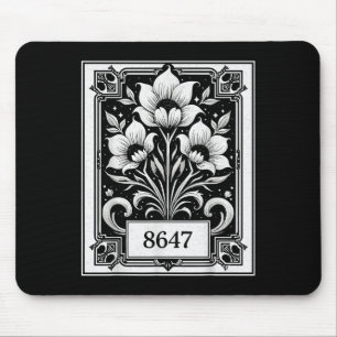 Floral Feminist 8647 Anti-trump Human Rights Funny Mouse Pad