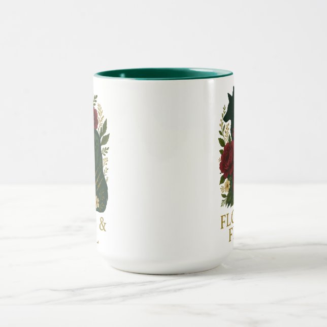 Floral & Feral | Halloween Gifts Mug (Center)