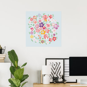 Floral Festival Poster
