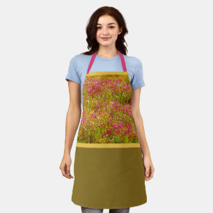 FLORAL/FIELD OF WILDFLOWERS" APRON