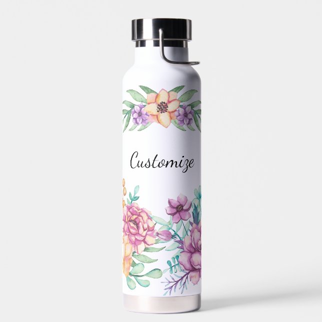 Floral Fiesta Water Bottle (Left)