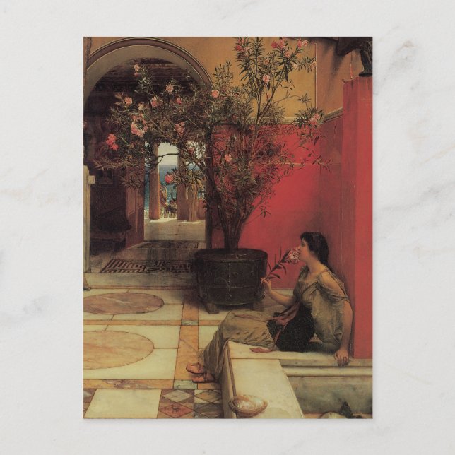Floral Fine Art with Oleander Postcard (Front)