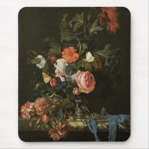 Floral Fine Art with Roses Mouse Pad