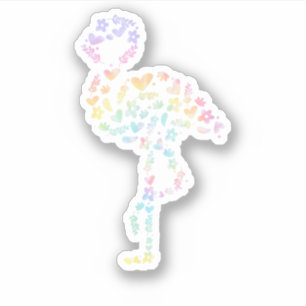 Floral Flamingo Cute Animal Aesthetic Lover Gift
