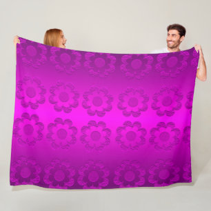 Floral Fleece Blanket