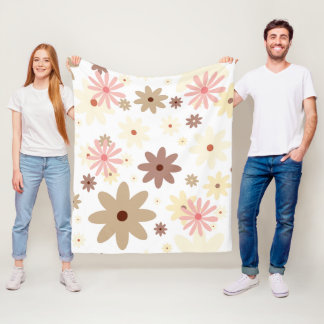 Floral Fleece Blanket