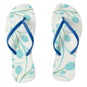 Floral Flip Flops