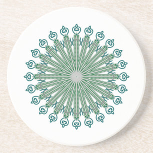Floral Flourish Design Coasters