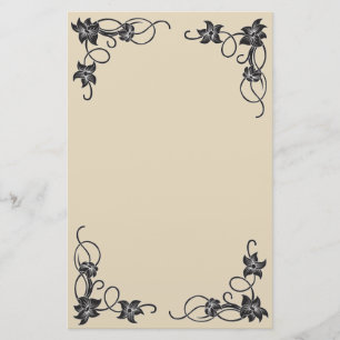 FLORAL FLOURISHES STATIONERY
