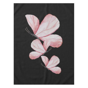 floral flower art painting butterfly cute nature l tablecloth
