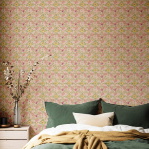 Floral Flower Botanical Pretty Feminine Maximalist Wallpaper