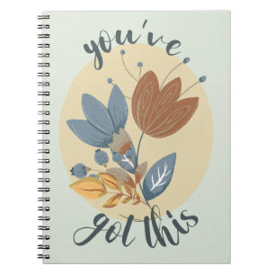 Floral Folk Art Notebook