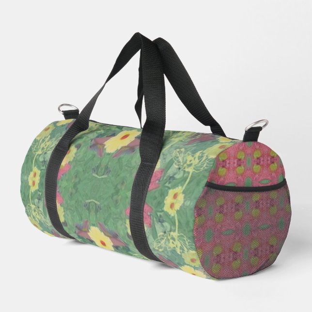 Floral Forest Floor Print Cut Sew Bag (Right Corner)