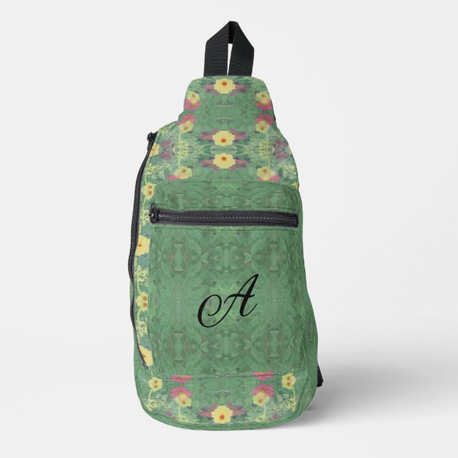 Floral Forest Floor Print Cut Sew Bag (Front)