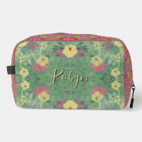 Floral Forest Floor Print Cut Sew Bag