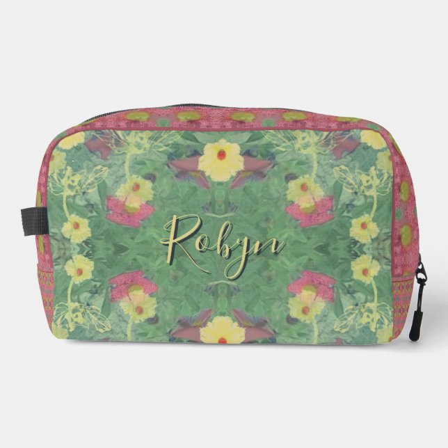 Floral Forest Floor Print Cut Sew Bag (Front)