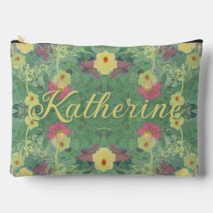 Floral Forest Floor w/Name Print Cut Sew Bag