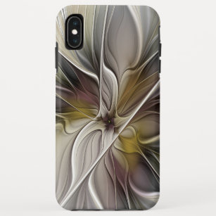 Floral Fractal, Fantasy Flower with Earth Colours Case-Mate iPhone Case