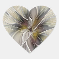 Floral Fractal, Fantasy Flower with Earth Colours