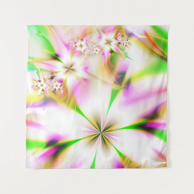 Floral fractal tapestry (Front)