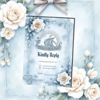 Floral Frame with Roses and Celtic Design.