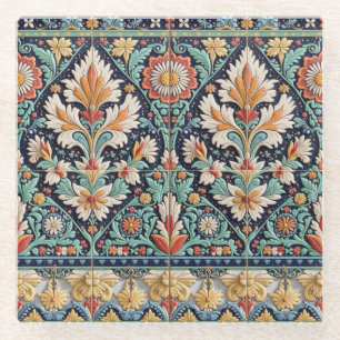 Floral Frieze Coaster