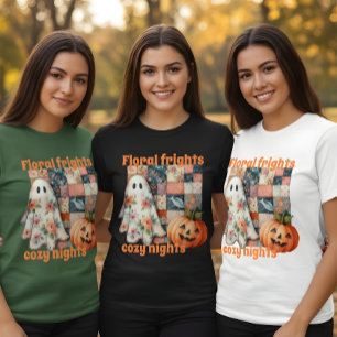 Floral Frights & Cosy Nights T-Shirt