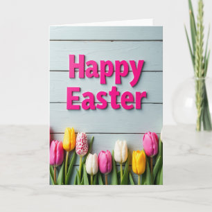 Floral Fuchsia Message Card