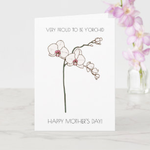 Floral Funny Mother's Day Card