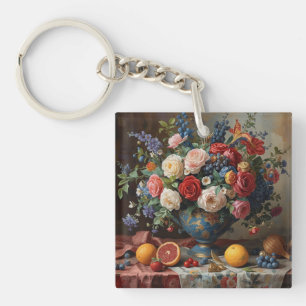 Floral Galore  Key Ring