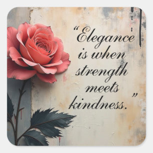 Floral Galore  Square Sticker