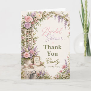 Floral Garden Bridal Shower Invitation